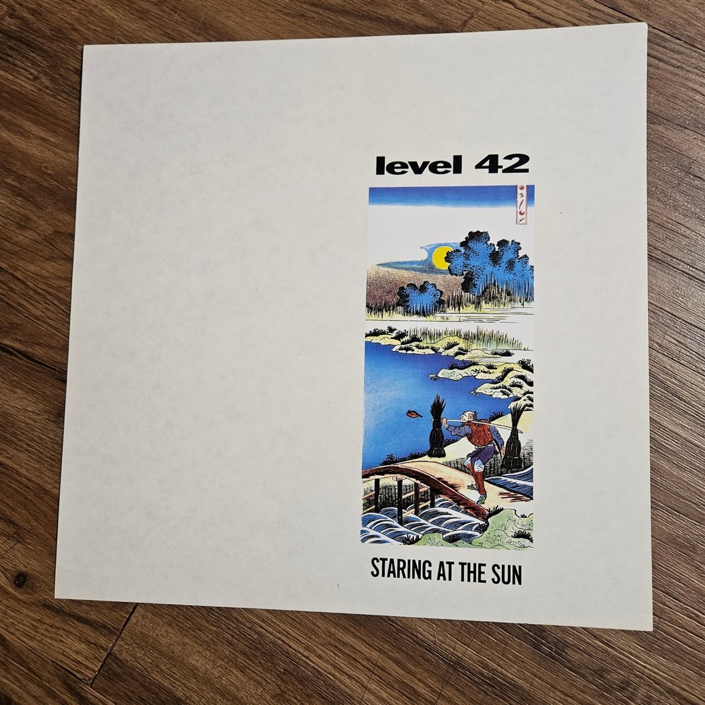 Level 42 Staring At The Sun Vintage 1988 Promo Flat Album Poster 12x12 Polydor